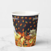 Gobelets En Papier Savannah's Fall / Automne / Halloween Cat Party (Gauche)