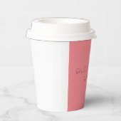 Gobelets En Papier savourez votre café (Droite)