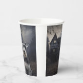 Gobelets En Papier Scandale d'Halloween Schnauzer Miniature (Gauche)