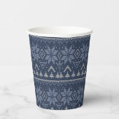 Gobelets En Papier Scandinave, tasse de papier tricot (Droite)