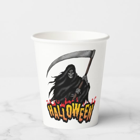 Gobelets En Papier Scary Reaper (Verso)