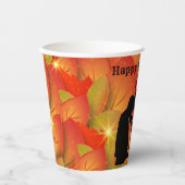 Gobelets En Papier Scary Witch Halloween Coupe de papier (Recto)