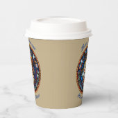 Gobelets En Papier Scène traditionnelle de la Nativité de Noël (Gauche)