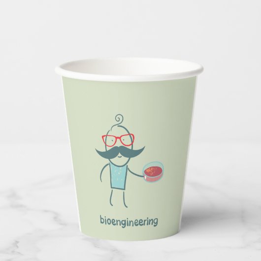 Gobelets En Papier Scientifique en bioingénierie (Recto)
