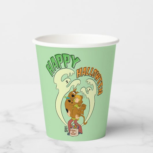 Gobelets En Papier Scooby-Doo | Bonne Halloween (Recto)