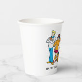 Gobelets En Papier Scooby-Doo et l'anniversaire Super de Gang (Recto)