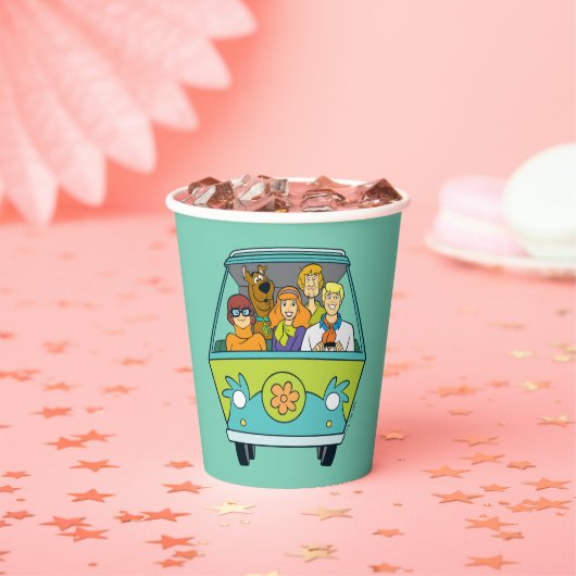 Gobelets En Papier Scooby-Doo & Gang Mystery Machine (Insitu)