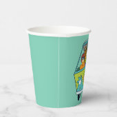 Gobelets En Papier Scooby-Doo & Gang Mystery Machine (Droite)