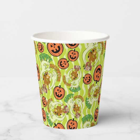 Gobelets En Papier Scooby-Doo | Happy Halloween Motif (Verso)