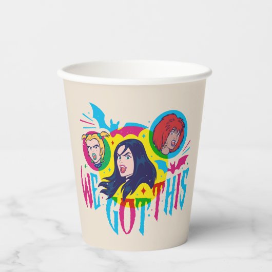 Gobelets En Papier Scooby-Doo | Hex Girls Nous Avons Ce (Recto)