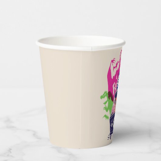 Gobelets En Papier Scooby-Doo | La Machine Mystérieuse Sans Peur (Droite)