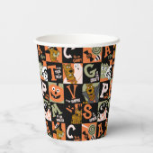 Gobelets En Papier Scooby-Doo | Motif Halloween (Verso)