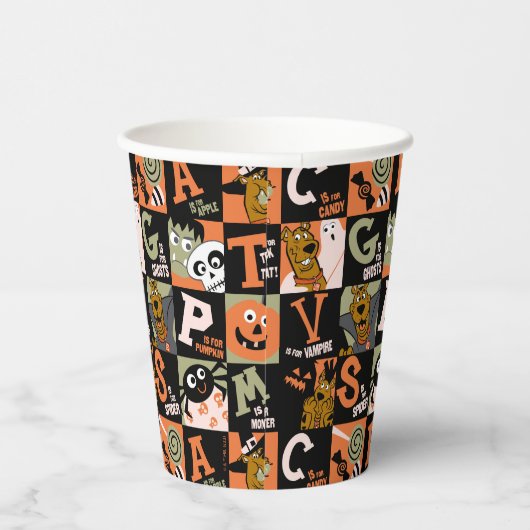 Gobelets En Papier Scooby-Doo | Motif Halloween (Droite)