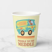 Gobelets En Papier Scooby-Doo Mystery Machine "Peddle to the Meddle" (Verso)