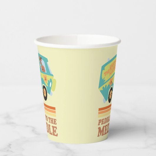 Gobelets En Papier Scooby-Doo Mystery Machine "Peddle to the Meddle" (Gauche)