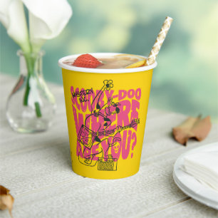 Gobelets En Papier Scooby Doo Où Es-Tu Punk Guitar Riff