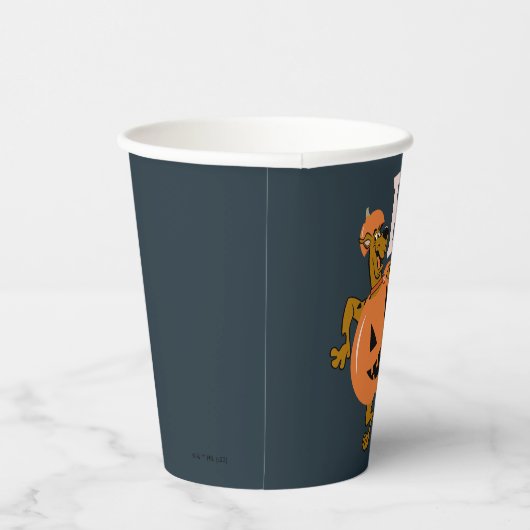 Gobelets En Papier Scooby-Doo | P est pour le Citrouille (Droite)