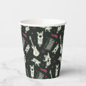 Gobelets En Papier Scooby Doo Punk Guitare et Motif Amp (Gauche)