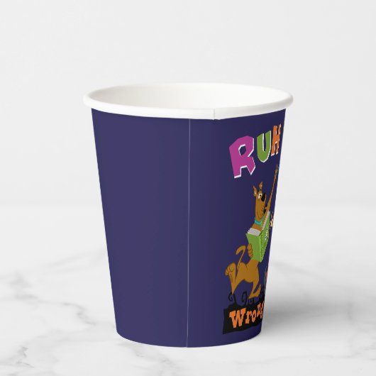 Gobelets En Papier Scooby-Doo | Ruh Roh ! Mauvais sort ! (Droite)
