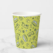 Gobelets En Papier Scooby Snacks Galore Checker Motif (Verso)