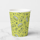 Gobelets En Papier Scooby Snacks Galore Checker Motif (Recto)