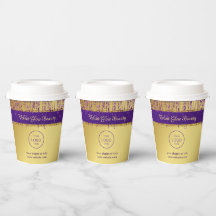 Script de signature holographique Moderne Paillett