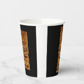 Gobelets En Papier Sculpture Gold Tiki Thunder_Cove (Gauche)