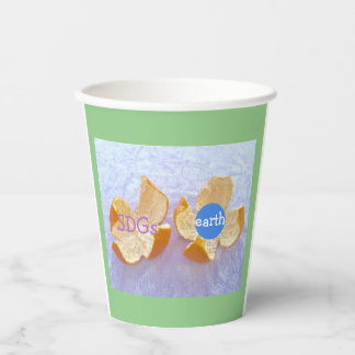 Gobelets En Papier SDGs 地球環境　自然体  