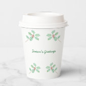 Gobelets En Papier Season's Greetings Paper Cup (Verso)