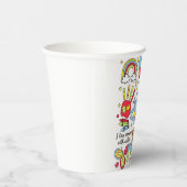 Gobelets En Papier Sensibilisation sur l'autisme Embrasser la diversi (Droite)