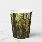 Gobelets En Papier Sentier des Appalaches en octobre à Shenandoah (Verso)