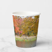 Gobelets En Papier Sept sources Pont d'automne III Paysage d'automne (Verso)