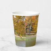 Gobelets En Papier Sept sources Pont d'automne III Paysage d'automne (Droite)