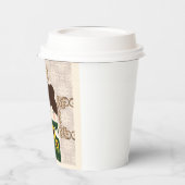 Gobelets En Papier Série Glamor : Oscar De La Renta (Gauche)