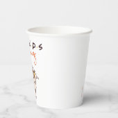 Gobelets En Papier Série T.V. Friends | Friendsgiving Party (Verso)