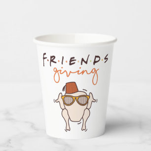 Gobelets En Papier Série télévisée Friends   Fête de Friendsgiving