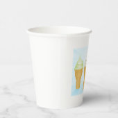 Gobelets En Papier Servir Doux Crème de glace cônes amusant Dessert d (Droite)