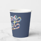 Gobelets En Papier Sésame Sésame | Logo Doodle (Verso)