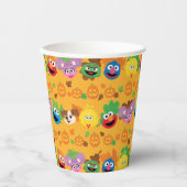 Gobelets En Papier Sesame Street Autumn quitte Motif (Recto)
