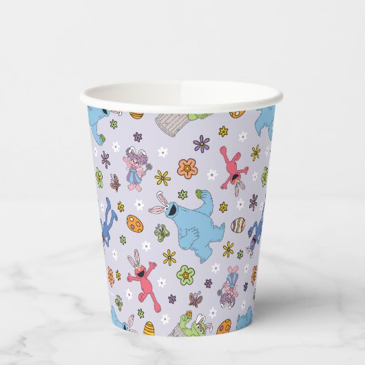 Gobelets En Papier Sesame Street Bunny Motif (Gauche)