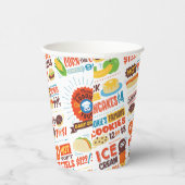 Gobelets En Papier Sesame Street Cookie Monster Foodie Camion (Droite)