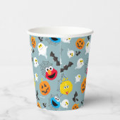 Gobelets En Papier Sesame Street Cute Motif Halloween (Droite)