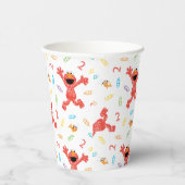 Gobelets En Papier Sesame Street Elmo | Anniversaire Crayon (Droite)