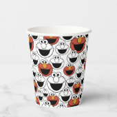 Gobelets En Papier Sesame Street | Elmo - First Birthday (Verso)