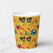 Gobelets En Papier Sesame Street Kwanzaa Motif (Droite)