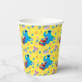 Gobelets En Papier Sesame Street Pâques Motif de panier (Recto)