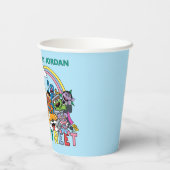 Gobelets En Papier Sesame Street | Rainbow Wave (Verso)