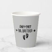 Gobelets En Papier Seulement les enfants traversent maintenant Big Br (Recto)