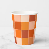 Gobelets En Papier Shades of Orange (Verso)