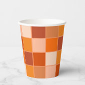 Gobelets En Papier Shades of Orange (Recto)
